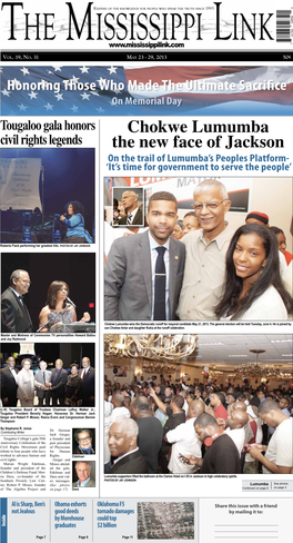 Chokwe Lumumba the New Face of Jackson