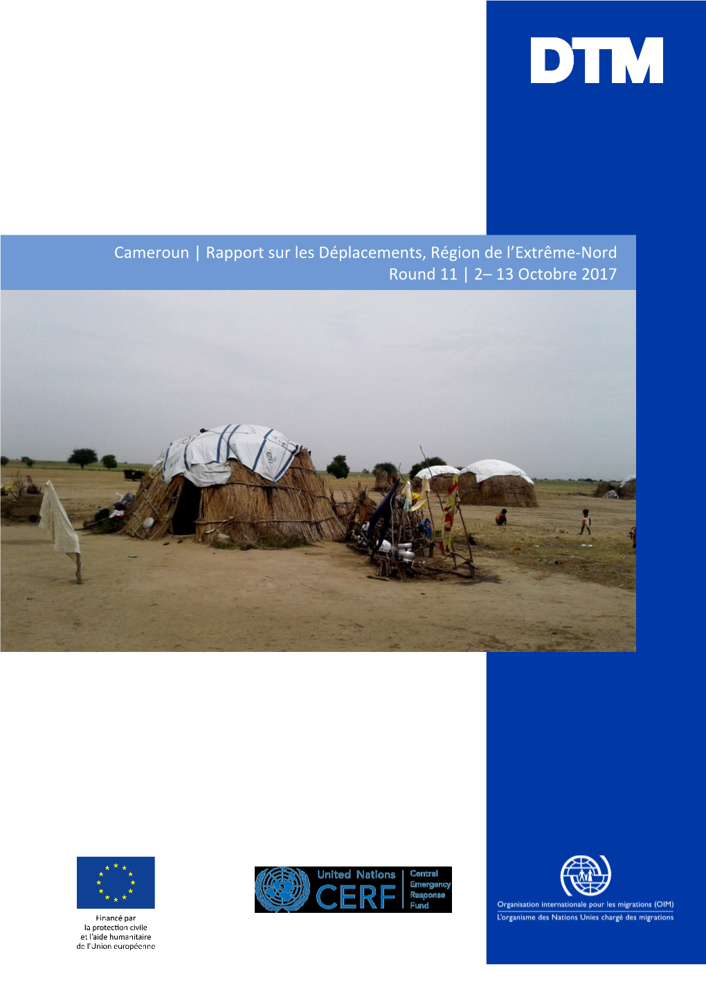 Cameroun | Rapport Sur Les Déplacements, Région De L’Extrême-Nord Round 11 | 2– 13 Octobre 2017