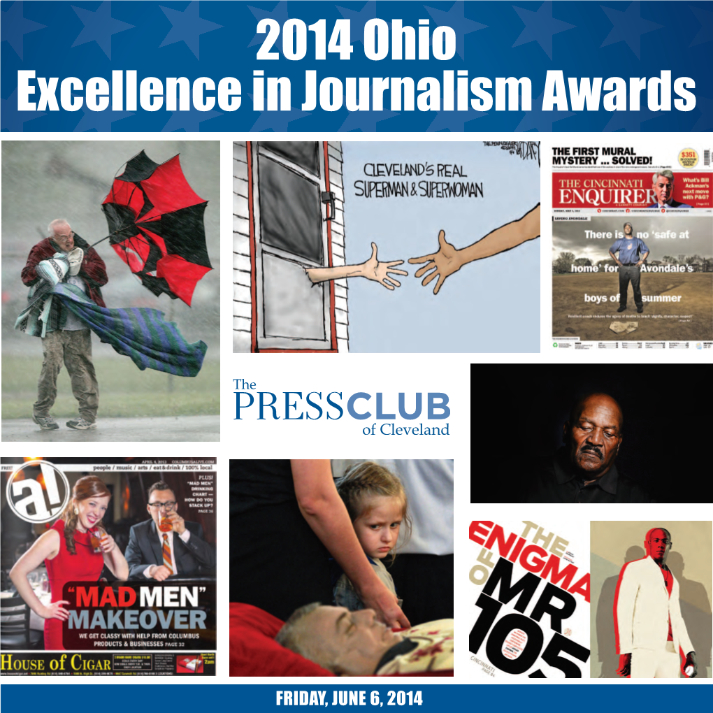 2014 Ohio Excellence in Journalism Awards