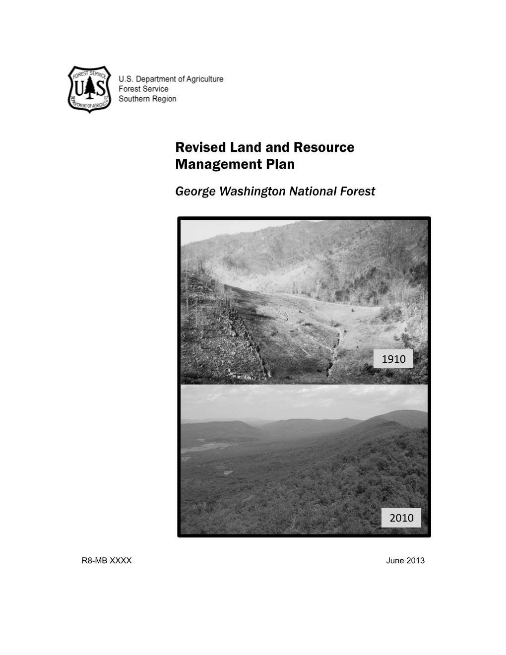 Revised Land and Resource Management Plan