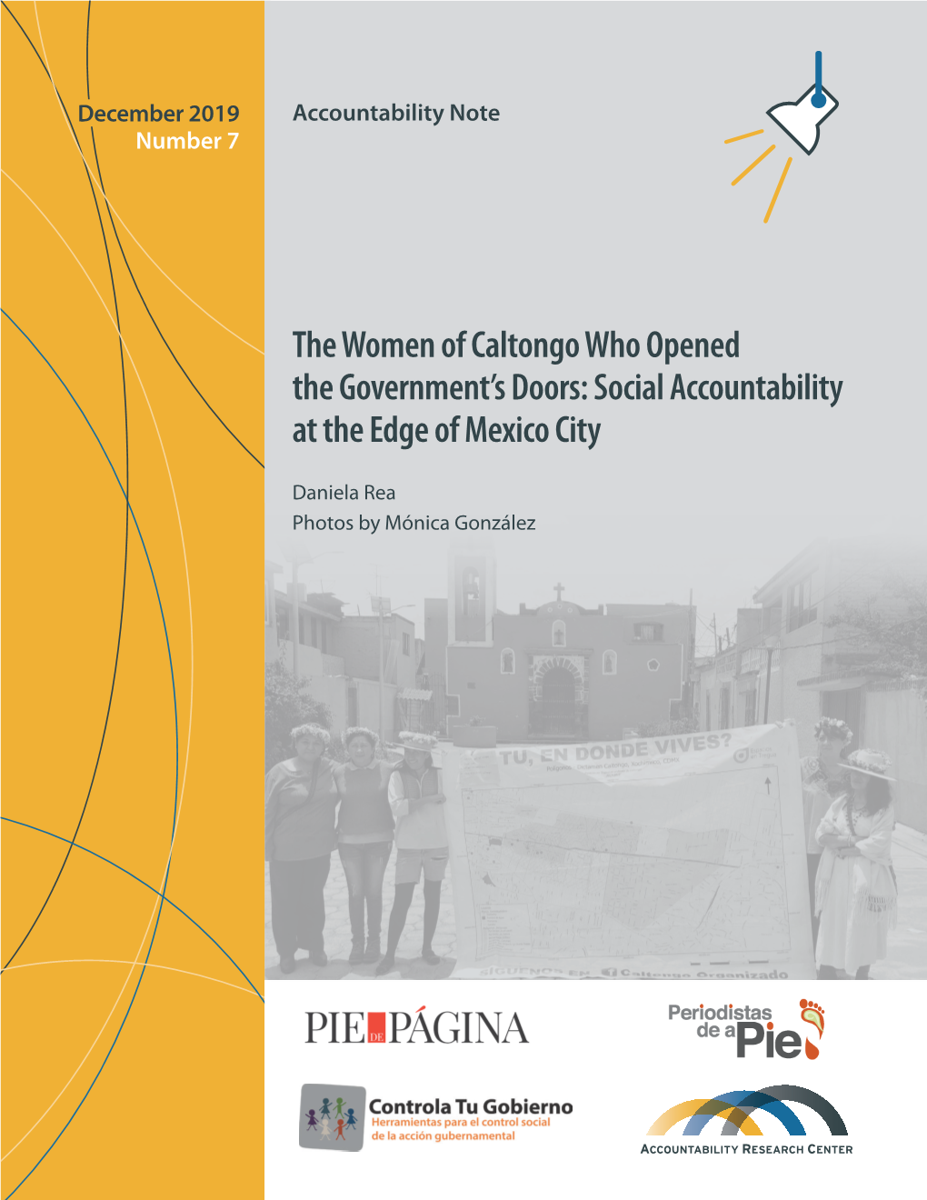 The Women of Caltongo Who Opened the Government’S Doors: Social Accountability at the Edge of Mexico City