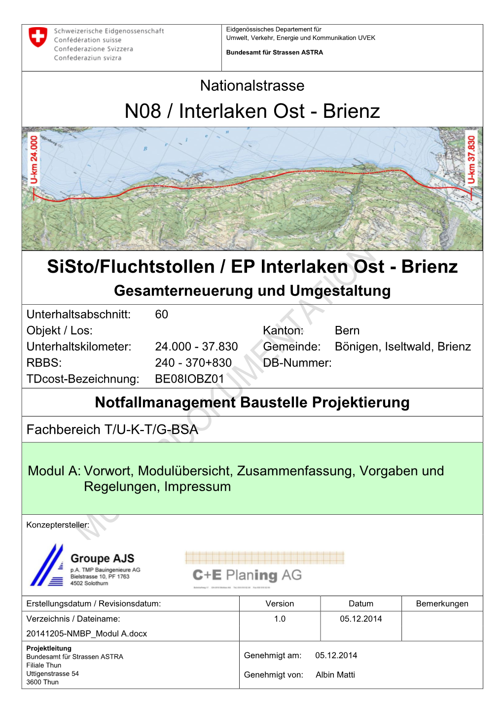 N08 / Interlaken Ost - Brienz