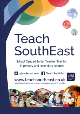 School Centred Initial Teacher Training in Primary and Secondary Schools