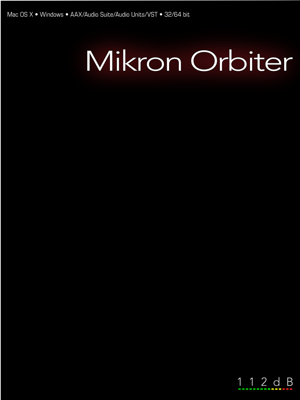 Mikron Orbiter Q U I C K I N D E X