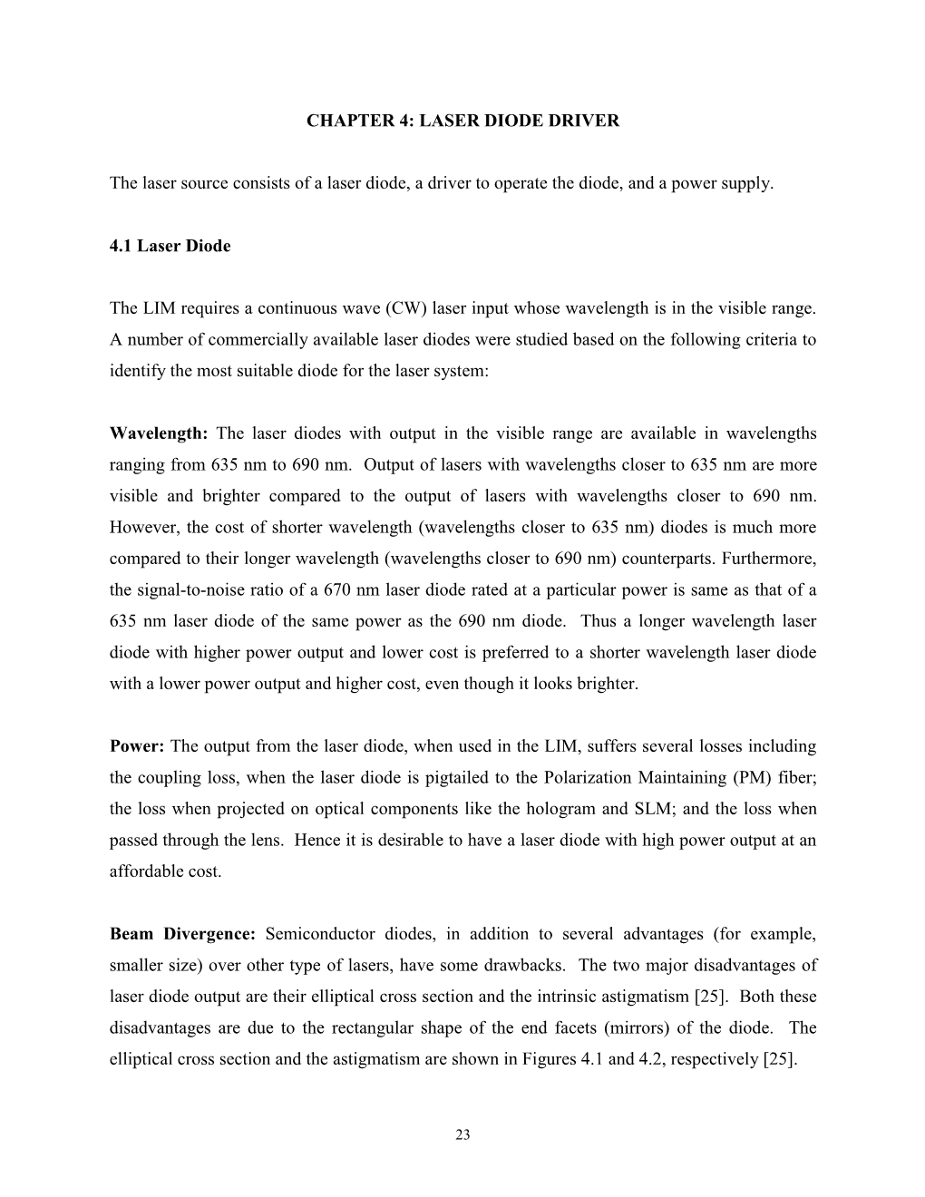 Chapter 4: Laser Diode Driver