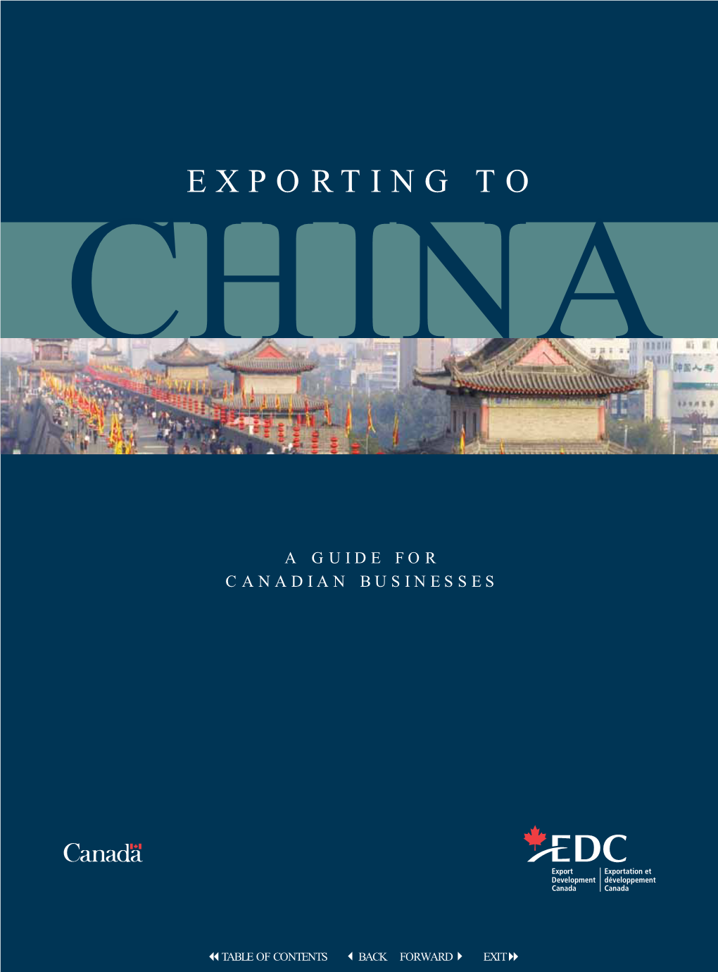 Exporting to China