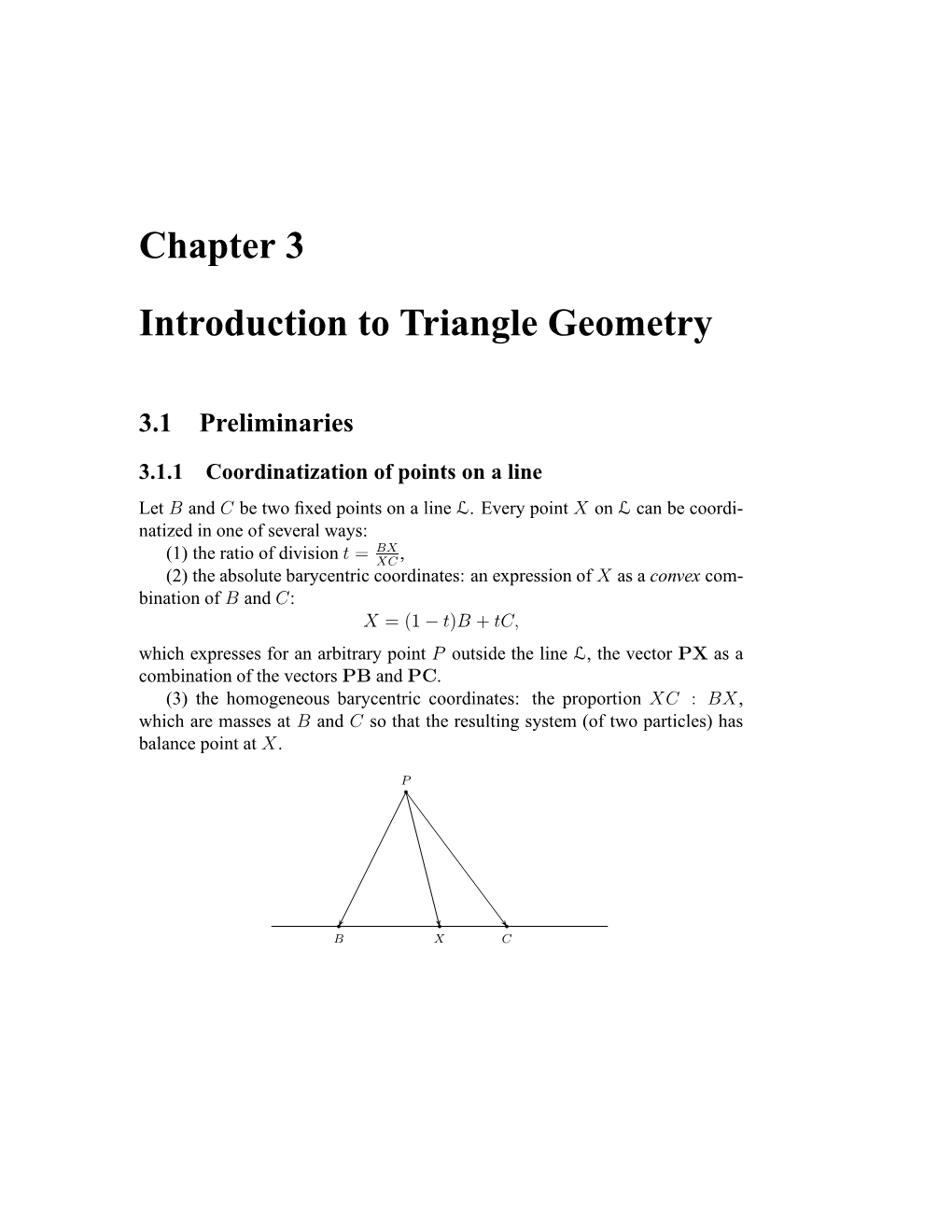 Chapter 3 Introduction to Triangle Geometry