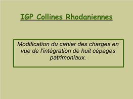 IGP Collines Rhodaniennes