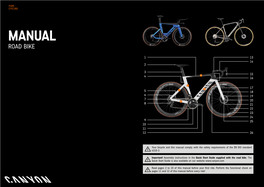 Bicycle Manual Road Bike