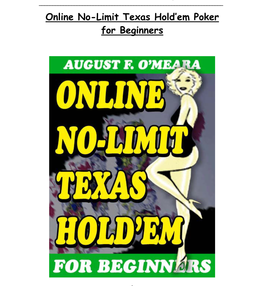 Online No-Limit Texas Hold'em Poker for Beginners