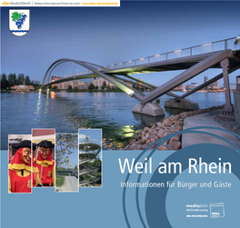 Weil Am Rhein Informationen Für Bürger Und Gäste