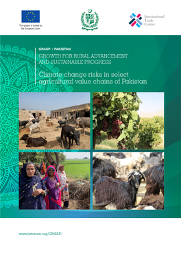 Climate Change Risks in Select Agricultural Value Chains of Pakistan