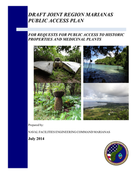 Draft Joint Region Marianas Public Access Plan