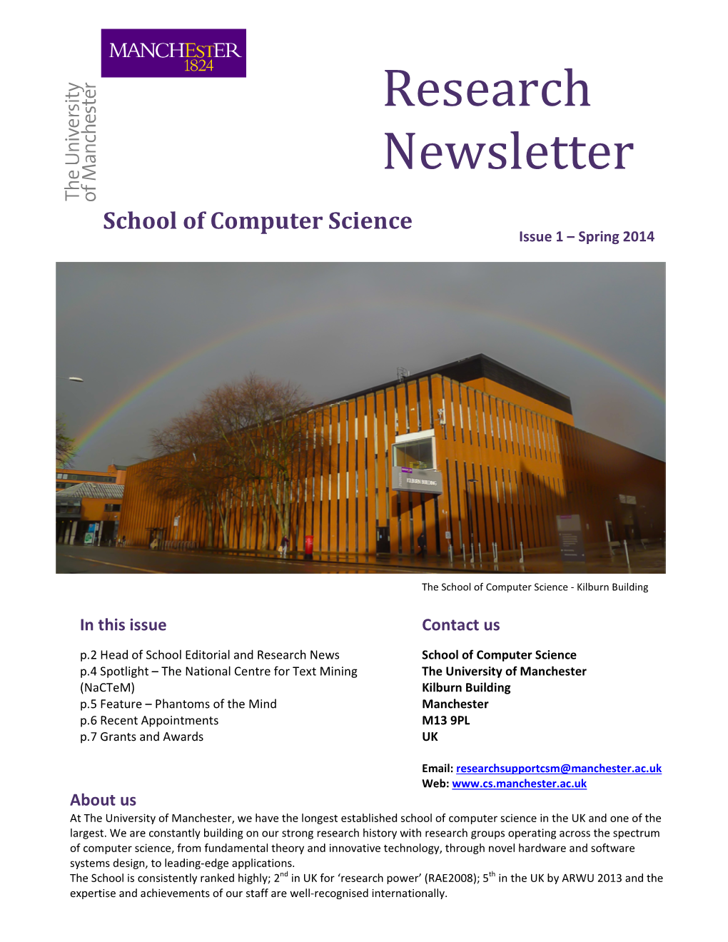 CS Research Newsletter 6