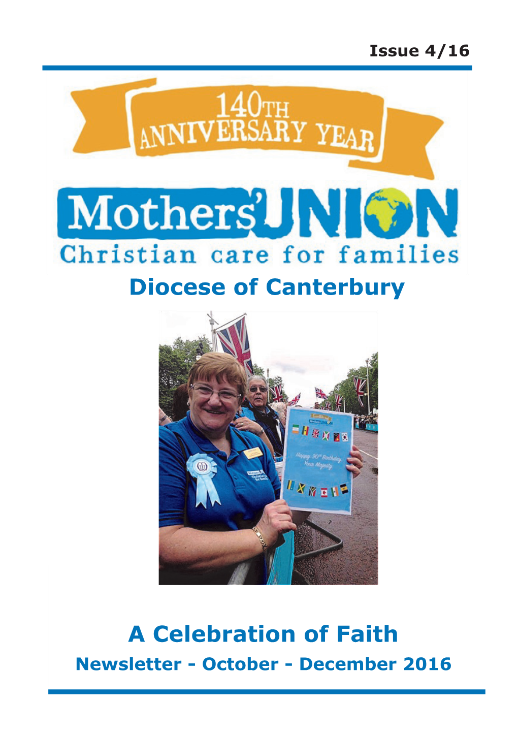 Diocese of Canterbury a Celebration of Faith