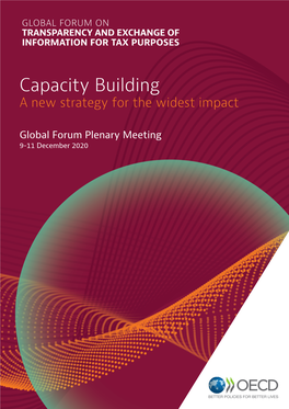 Capacity Building a New Strategy for the Widest Impact