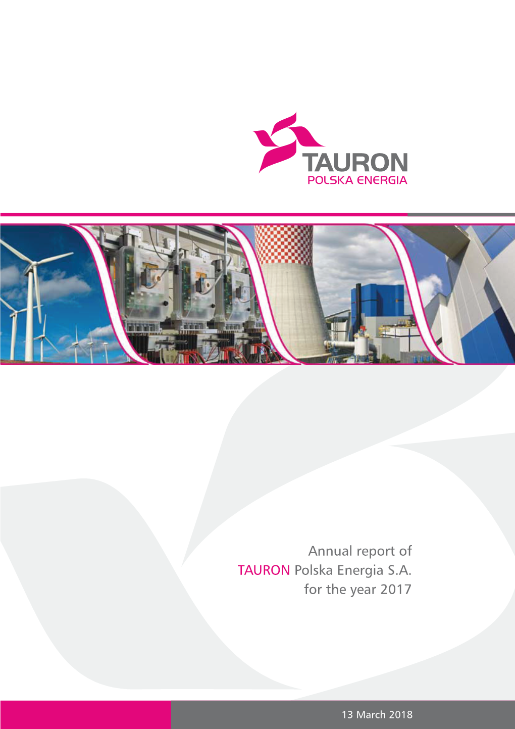 Annual Report of Polska Energia S.A. for the Year 2017 TAURON