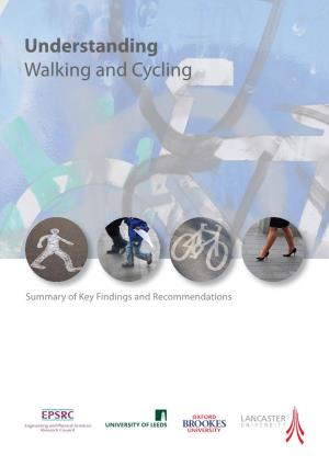 Understanding Walking and Cycling
