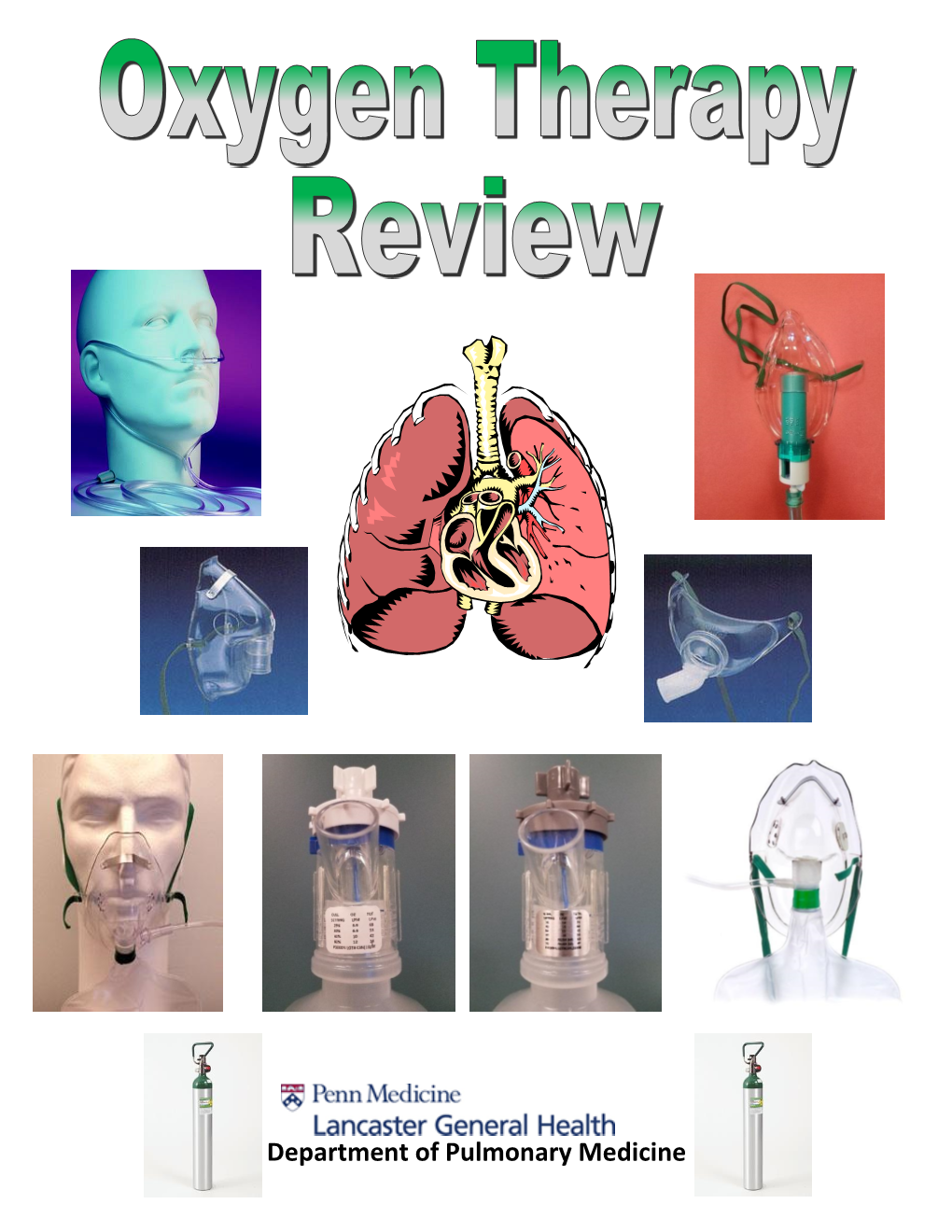 Oxygen Therapy Review Packet