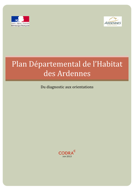 Plan Départemental De L'habitat Des Ardennes