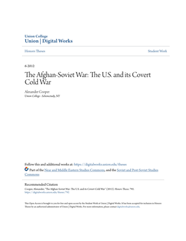 The Afghan-Soviet War: the .SU