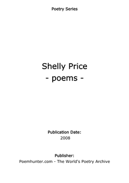 Shelly Price - Poems
