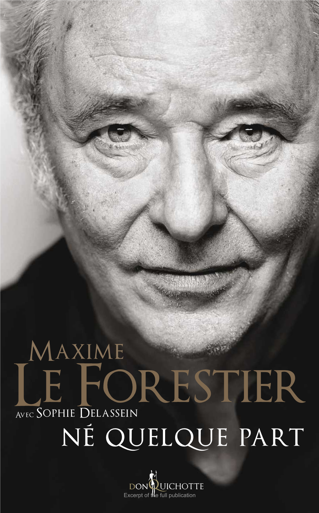 Né Quelque Part Excerpt of the Full Publication Maxime Le Forestier Avec Sophie Delassein