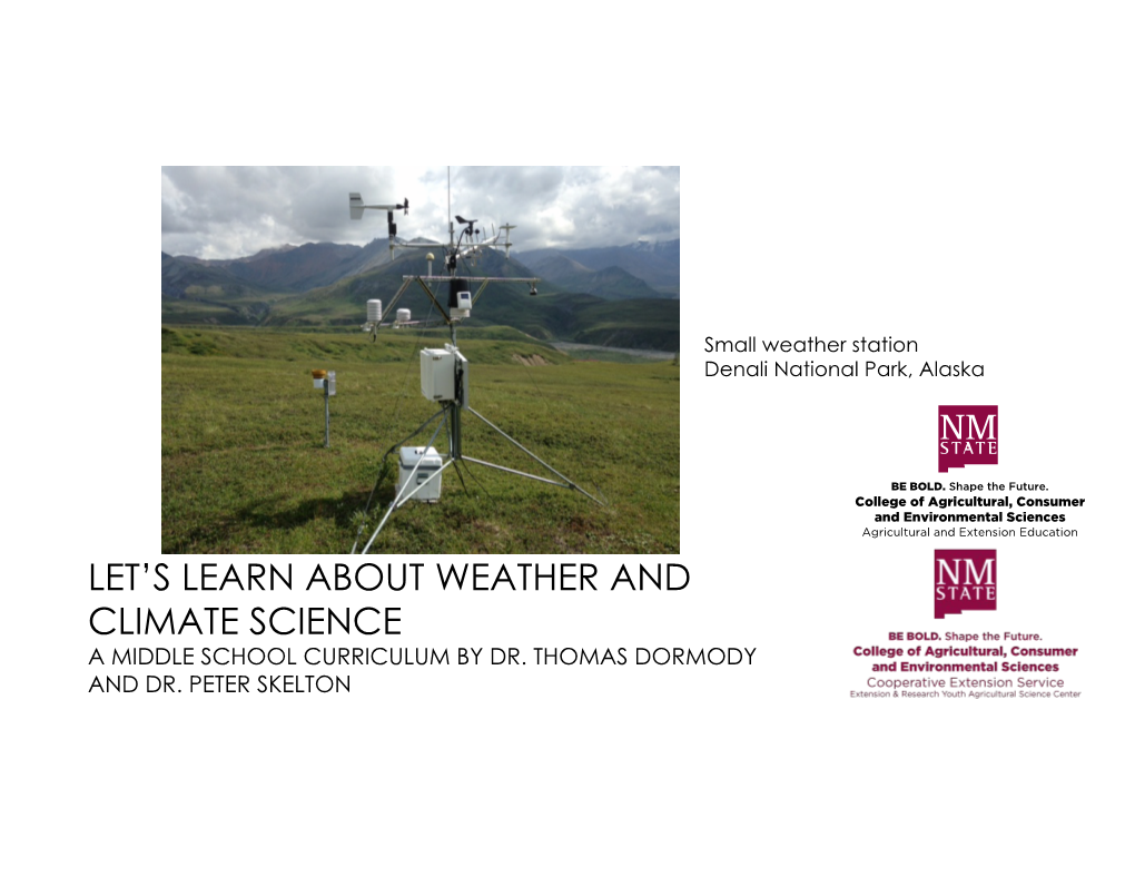 Weather and Climate Science Powerpoint Slides