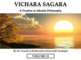 Vichara Sagara – Volume 15