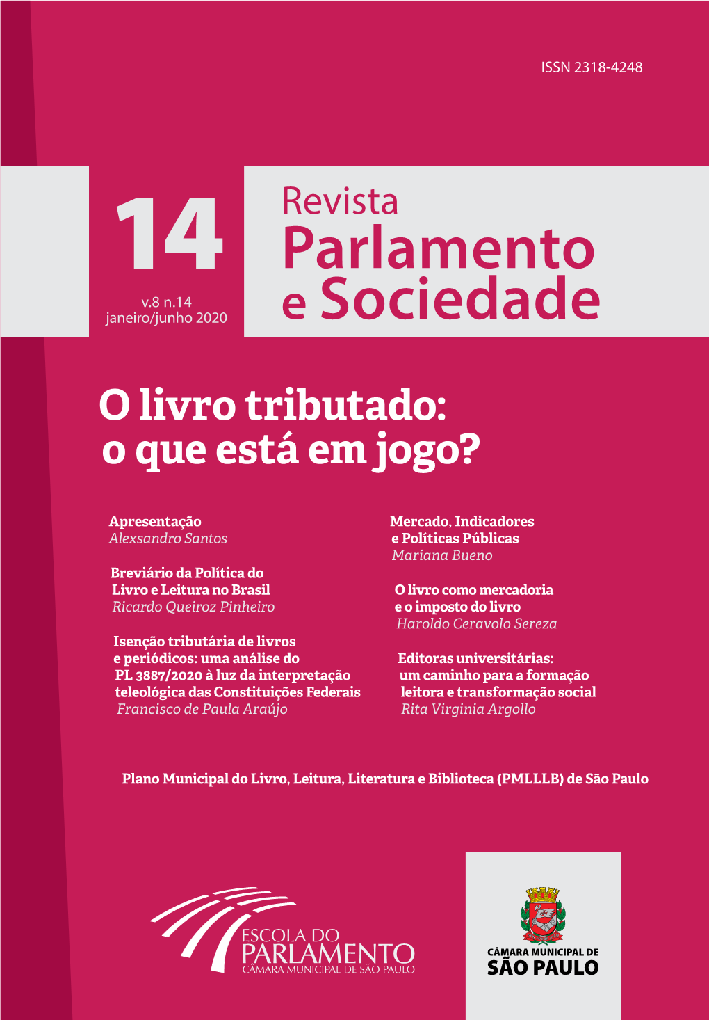 Revista Parlamento E Sociedade O Livro Tributado: O Que Está Em Jogo?