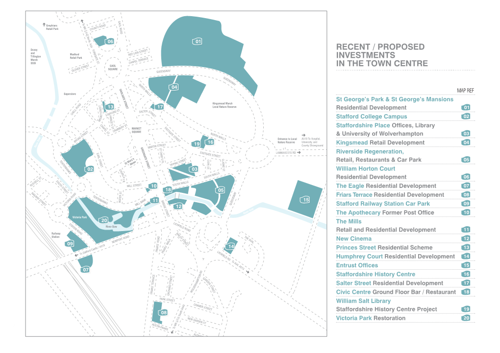 Recent / Proposed Investments in the Town