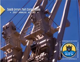 South Jersey Port Corporation  2007 Annual Report 