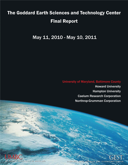 The Goddard Earth Sciences and Technology Center Final Report