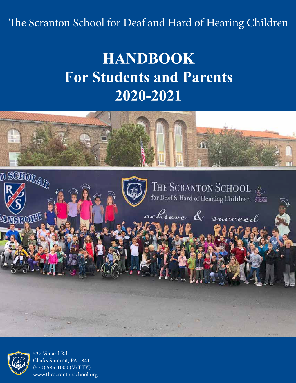 HANDBOOK for Students and Parents 2020-2021