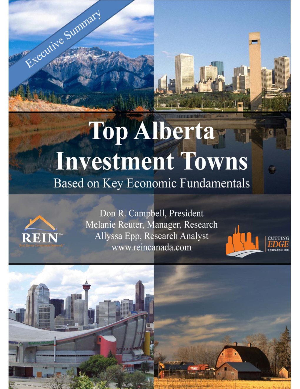 Top Alberta Investment Towns Executive Summary