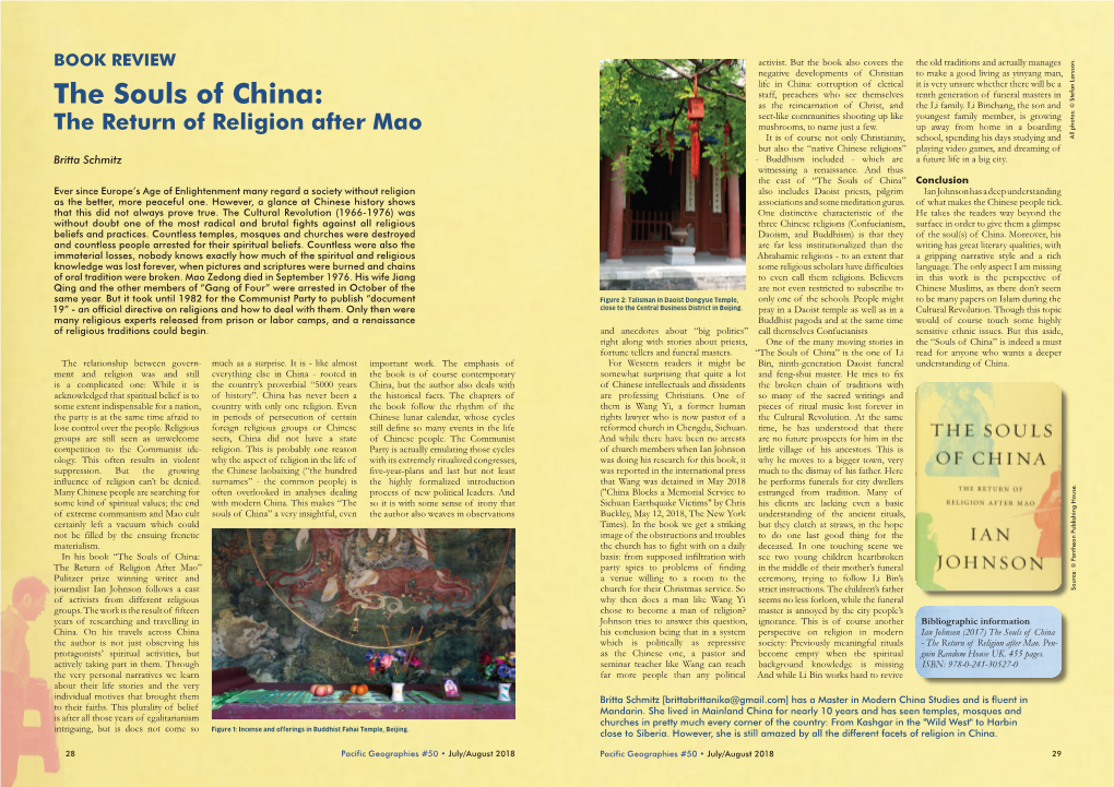 The Souls of China: As the Reincarnation of Christ, and the Li Family