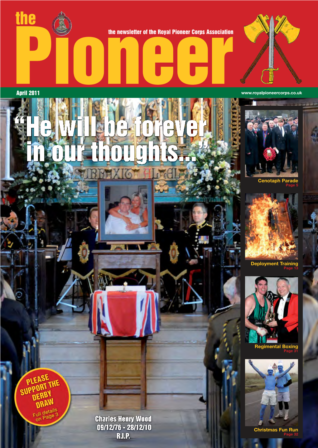 The Pioneerthe Newsletter of the Royal Pioneer Corps Association April 2011