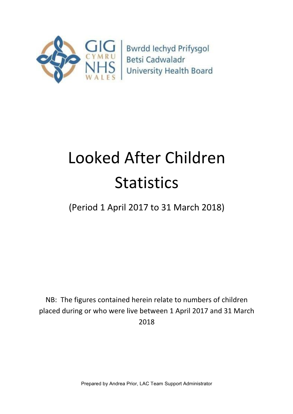 Looked After Children Statistics PDF 727 KB