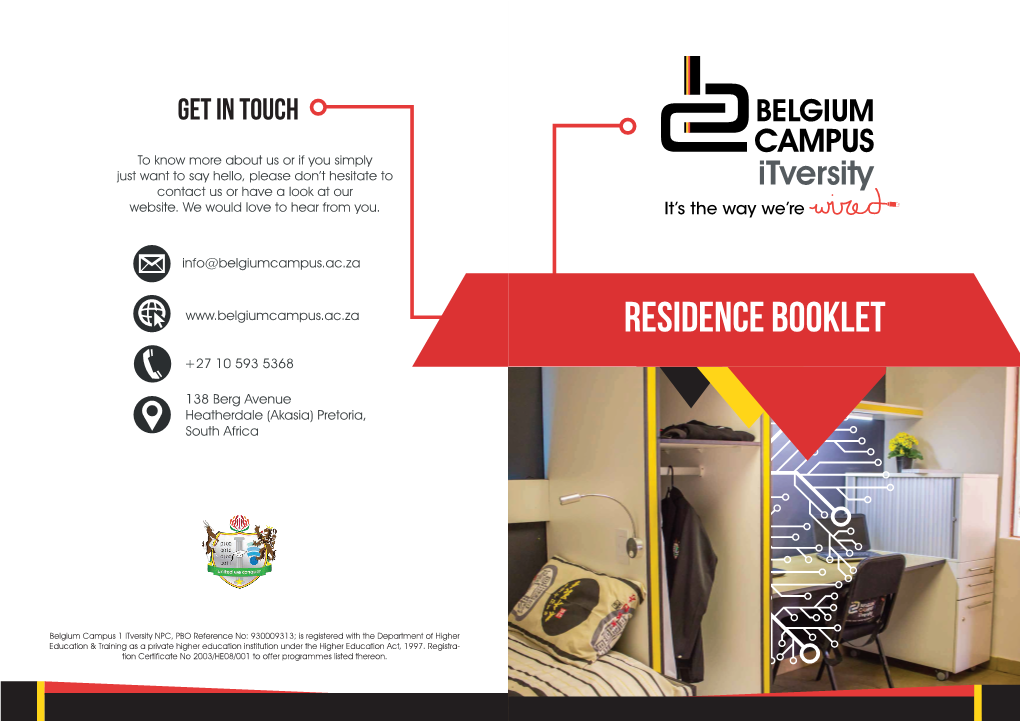 Residence Booklet