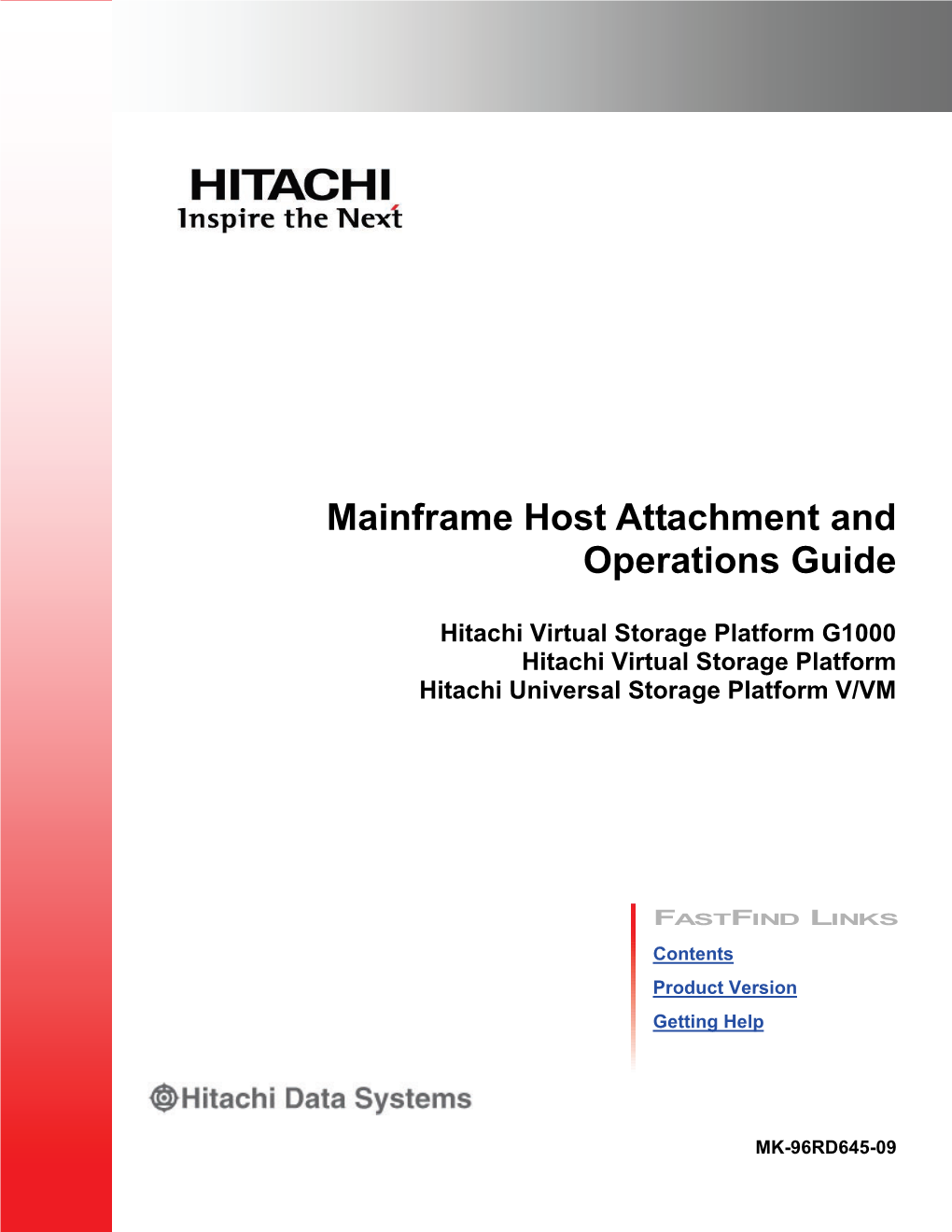 Mainframe Host Attachment and Operations Guide