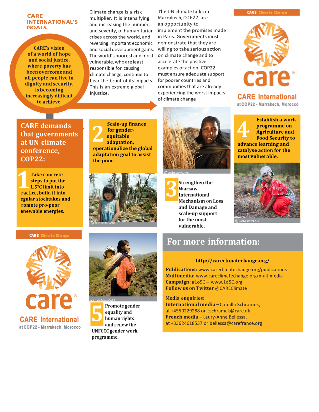 Care International's Goals
