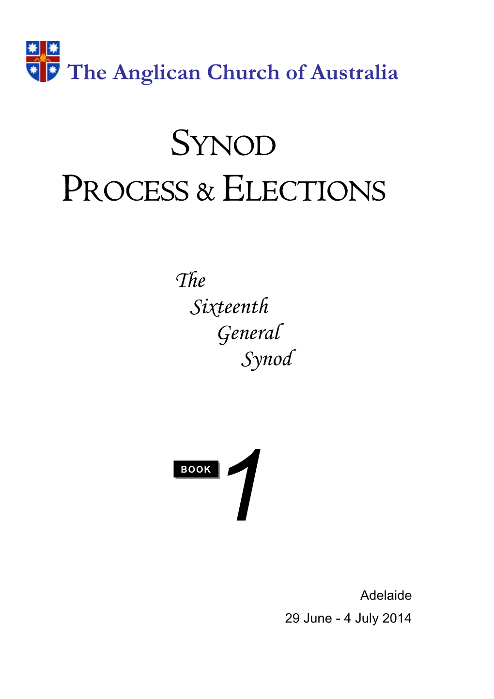 Synod Process & Elections