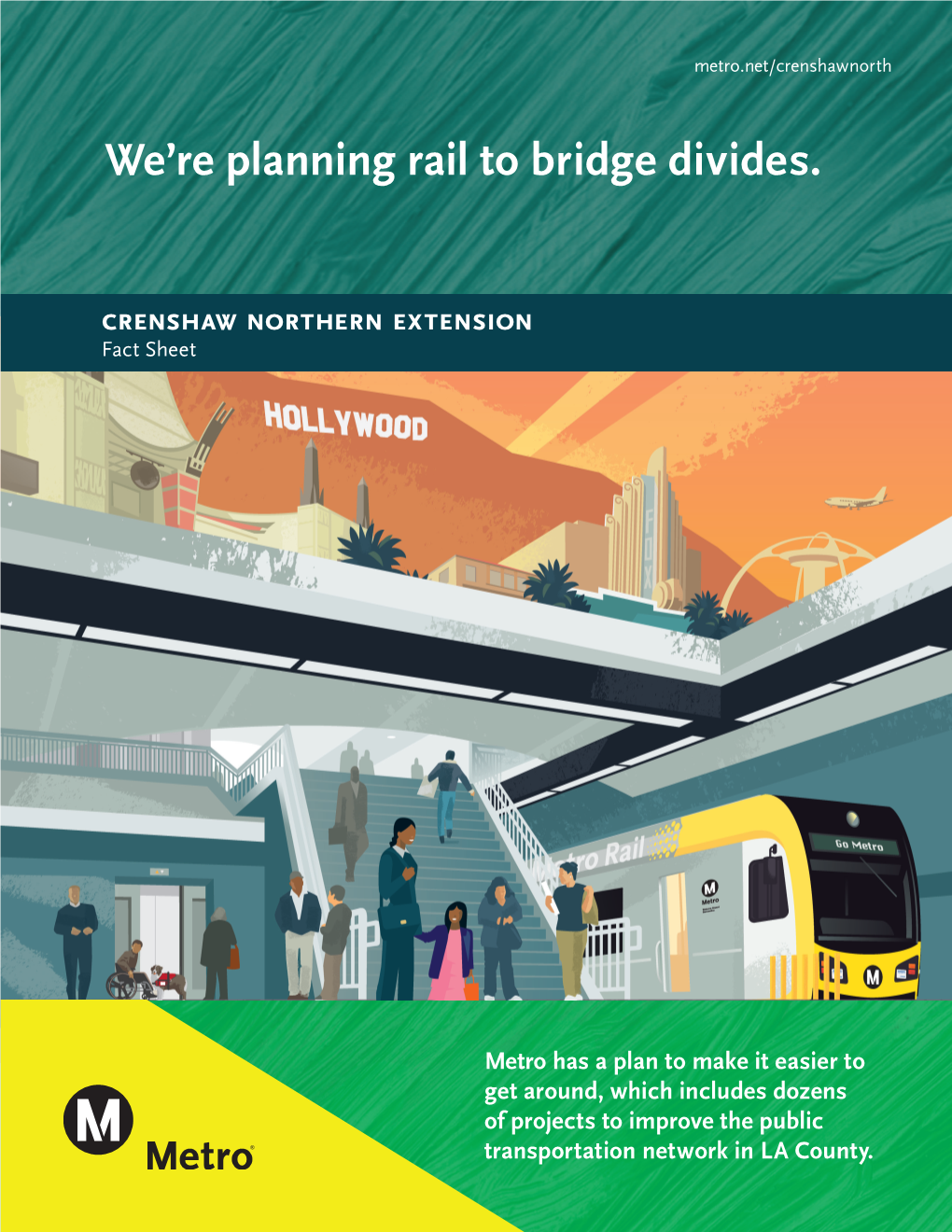 We're Planning Rail to Bridge Divides