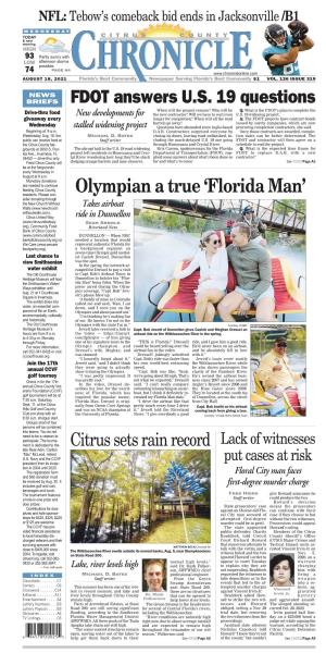 Olympian a True 'Florida Man'