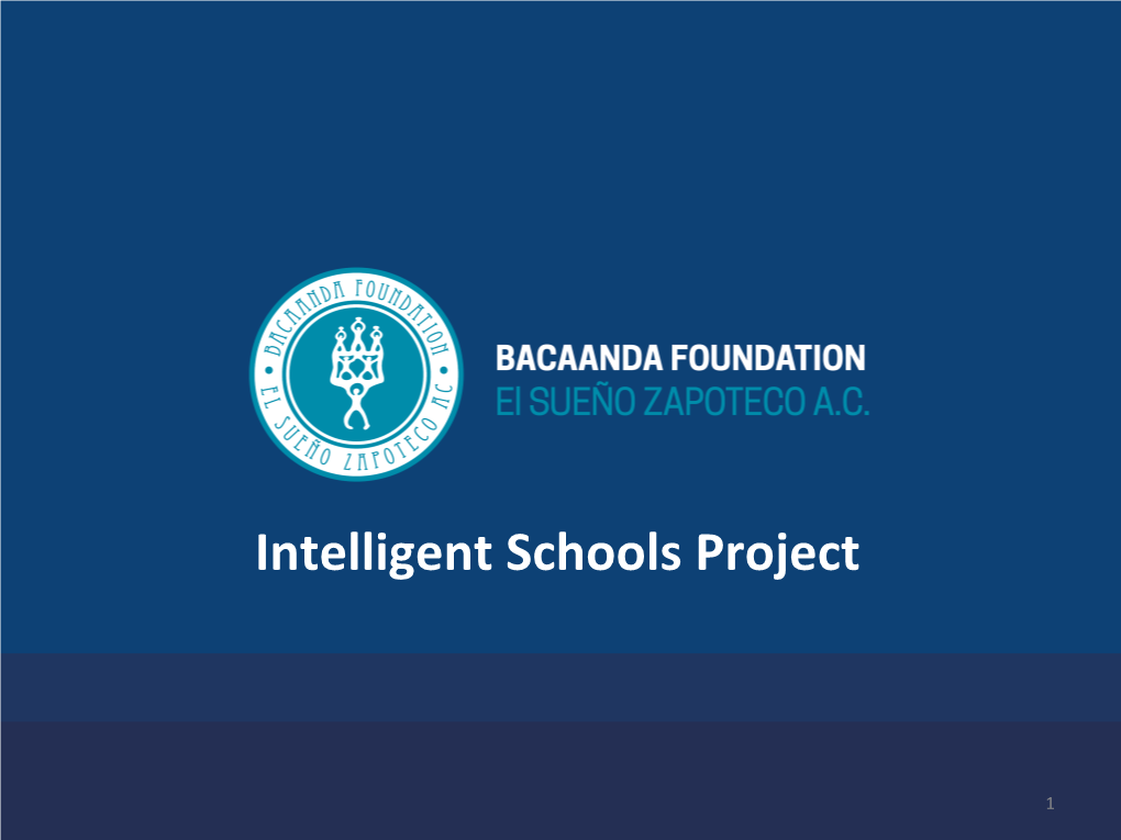 Intelligent Schools Project