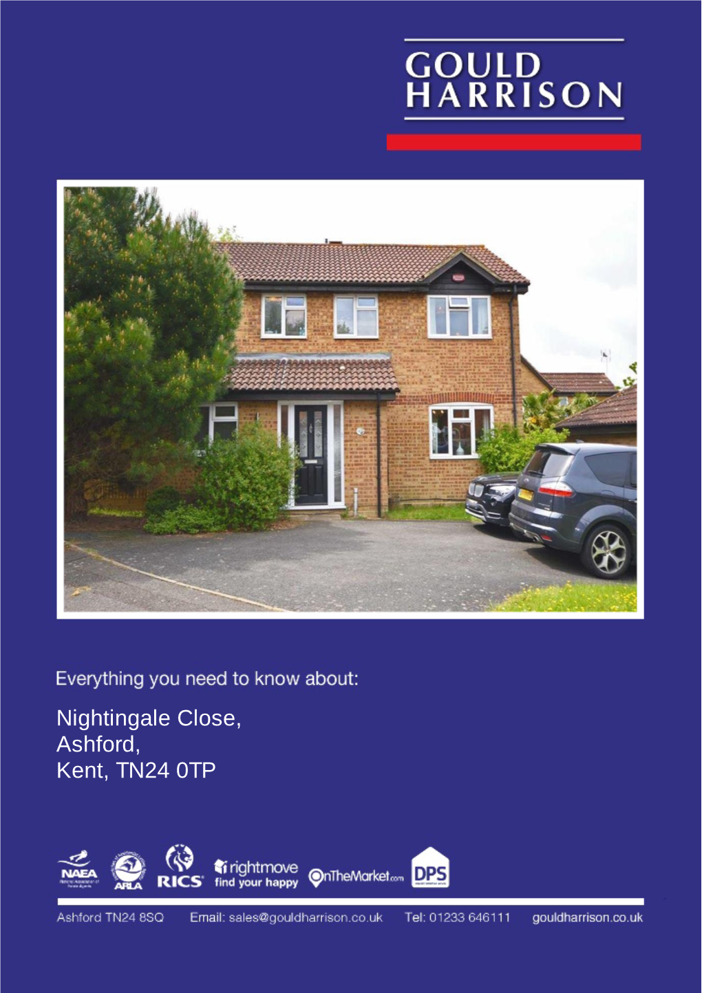 Nightingale Close, Ashford, Kent, TN24 0TP LOCATION Contents