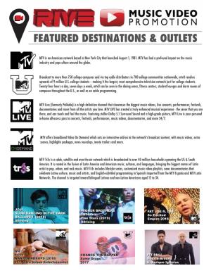 Rivevideo Distribution-Sample List Urban Hip Hop Video Shows