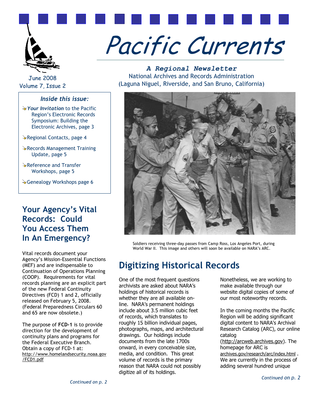Pacific Currents