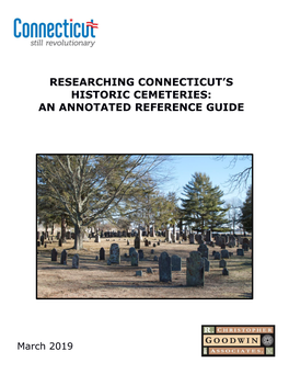 Researching Connecticut's Historic Cemeteries