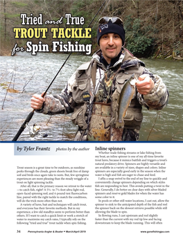 Tried and True TROUT TACKLE for Spin Fishing